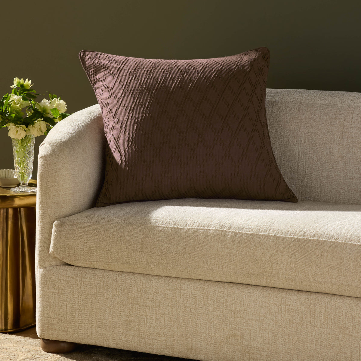 Chris Loves Julia x Loloi Cary 26'' x 26'' Pillow