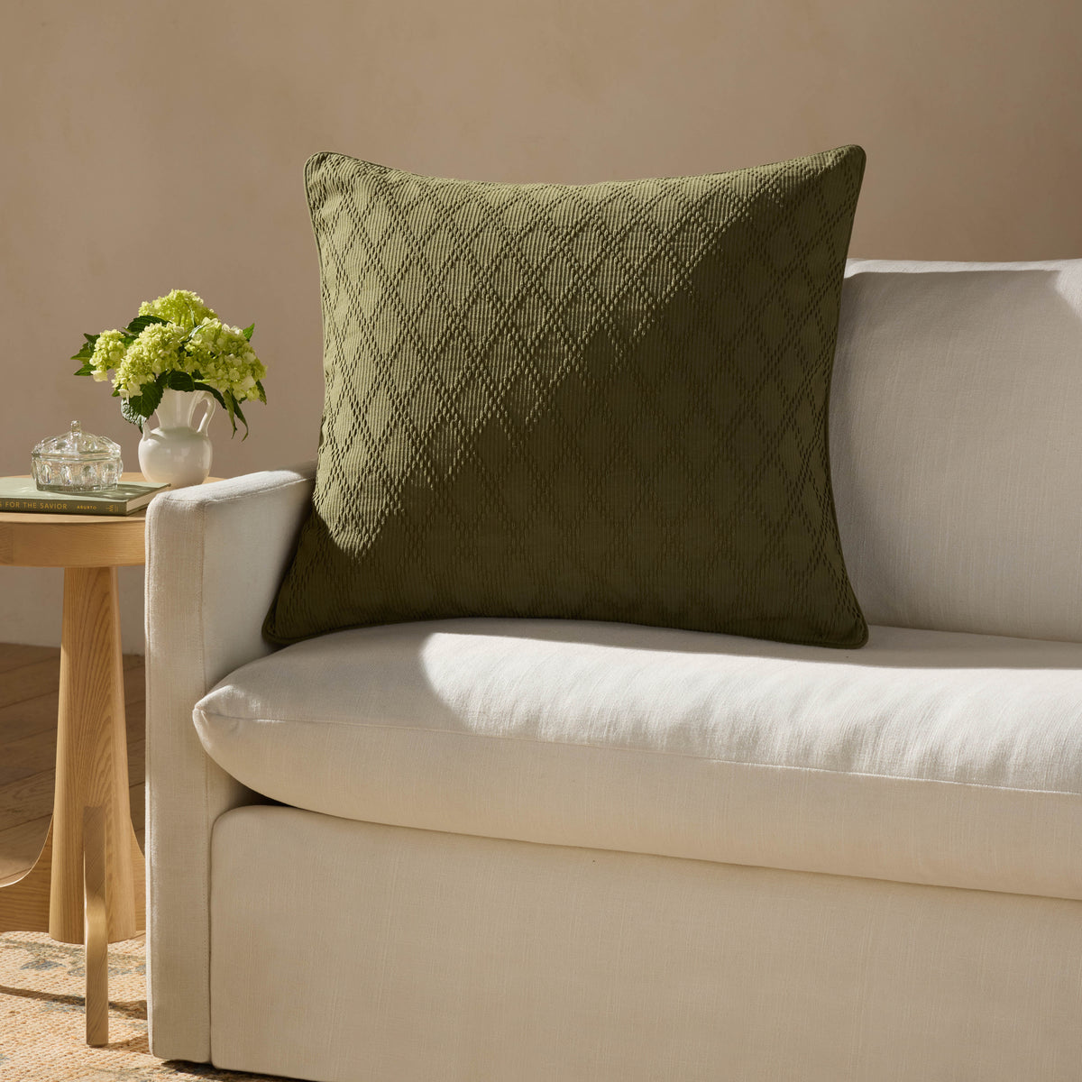 Chris Loves Julia x Loloi Cary 26'' x 26'' Pillow