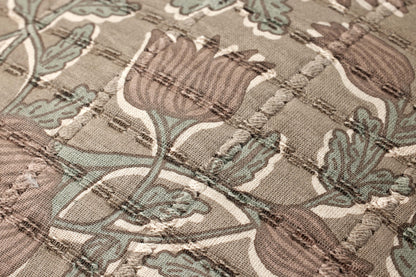 Jean Stoffer x Loloi PJS0019 Taupe / Rose 18'' x 18'' Pillow