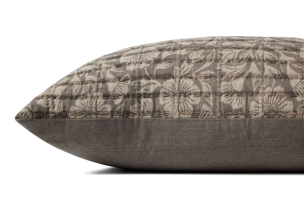 Jean Stoffer x Loloi PJS0021 Chocolate 12'' x 27'' Pillow