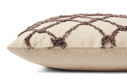 Ivory / Black 18" x 18" Pillow
