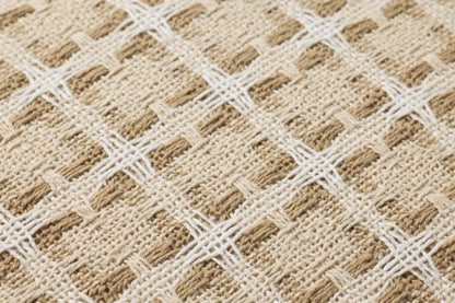 Brigette Romanek x Loloi Natural / Green Pillow