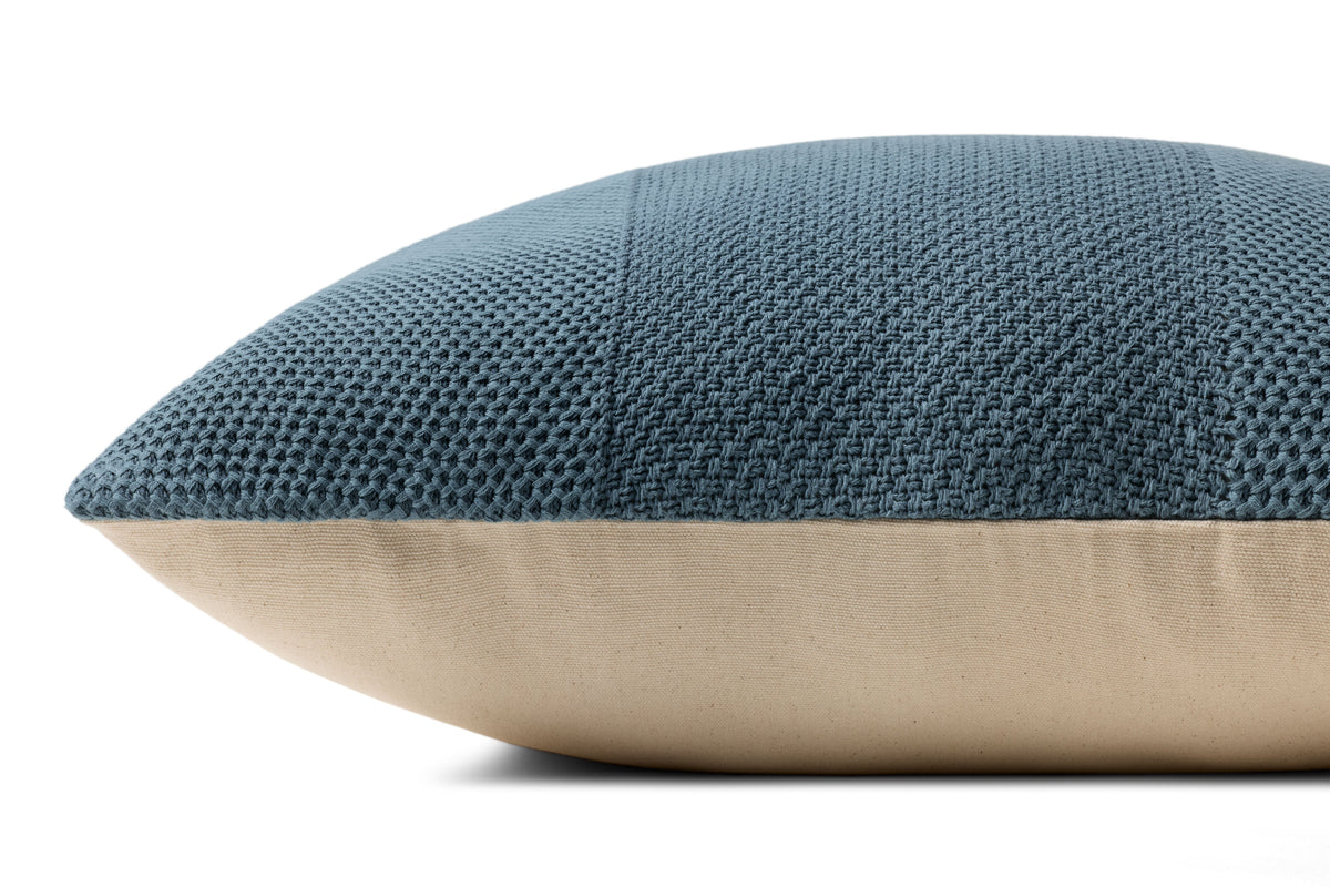 Loloi Blue 22'' x 22'' Cover Only Pillow