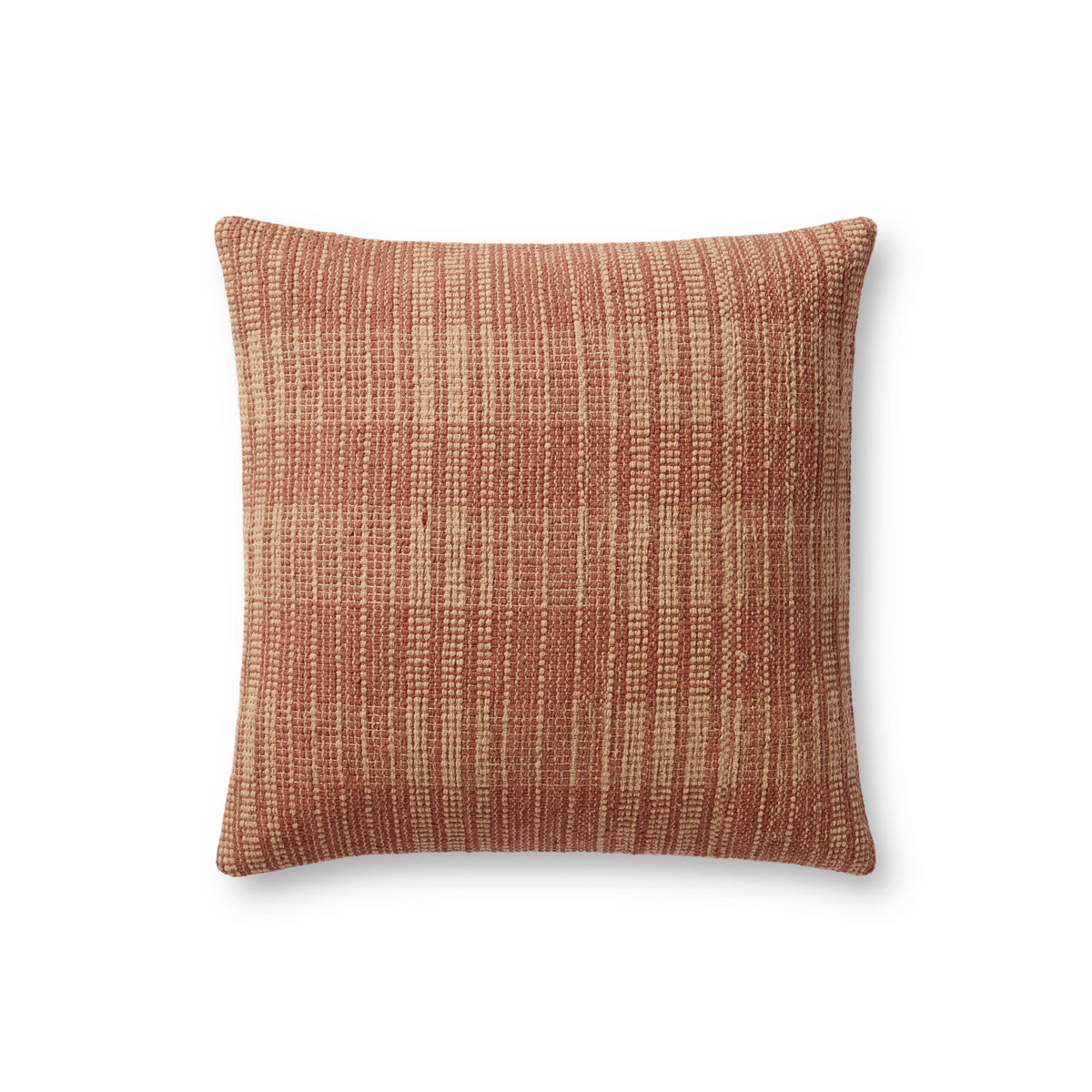 Magnolia Home by Joanna Gaines x Loloi  Terracotta 18'' x 18'' Pillow
