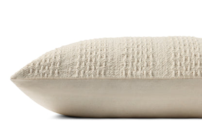 Magnolia Home by Joanna Gaines x Loloi Cameron Ivory Pillow