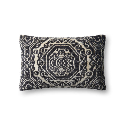 Loloi P0578 Black / White Pillow