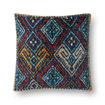 Loloi P0591 Multi 22" x 22" Pillow