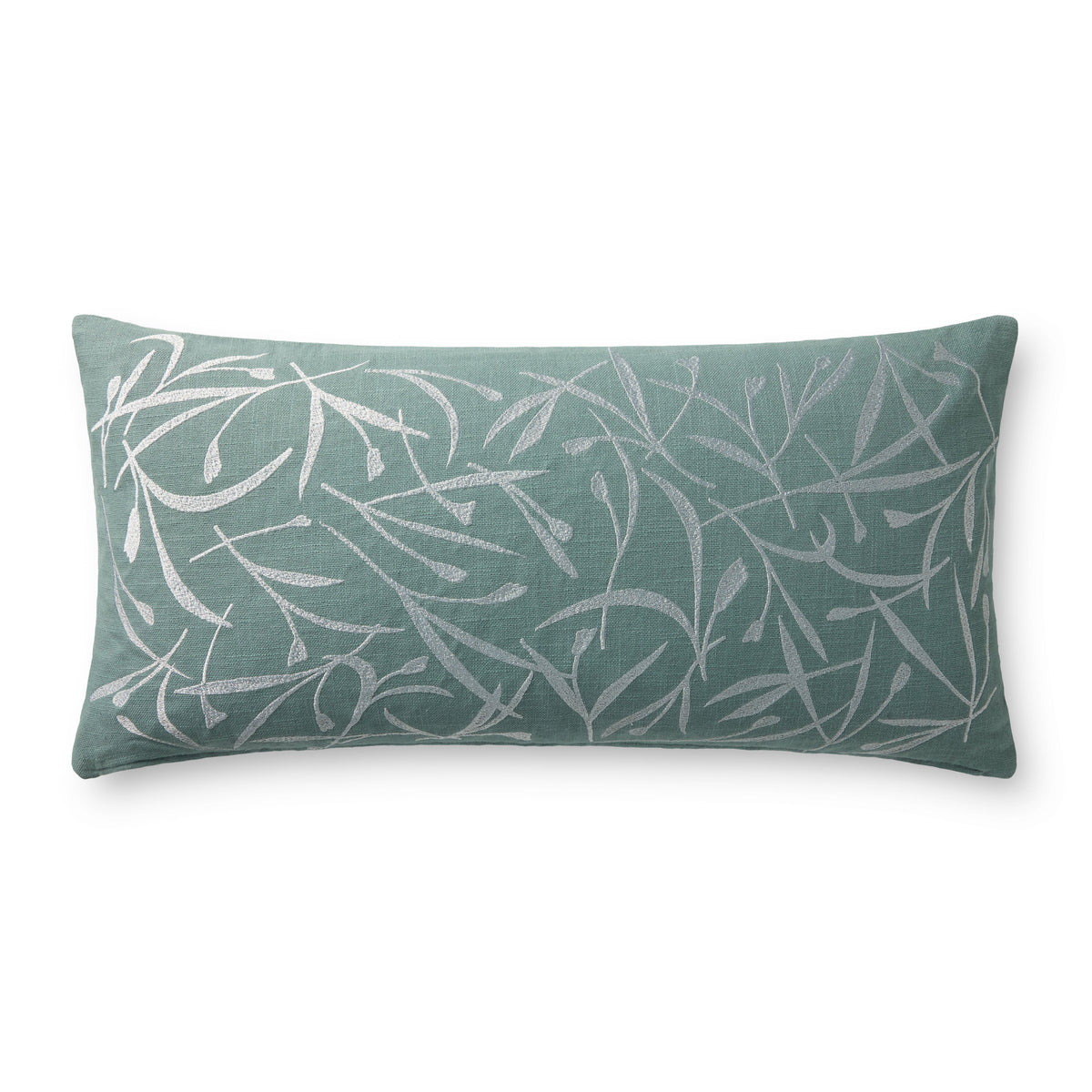 Brigette Romanek x Loloi Blue 12'' x 27'' Cover w/Poly Pillow