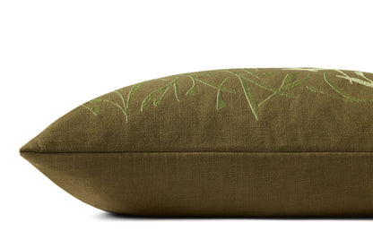 Brigette Romanek x Loloi Olive 13'' x 21'' Cover Only Pillow