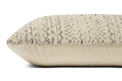 Angela Rose x Loloi Gloaming Charcoal / Ivory 18'' x 18'' Pillow