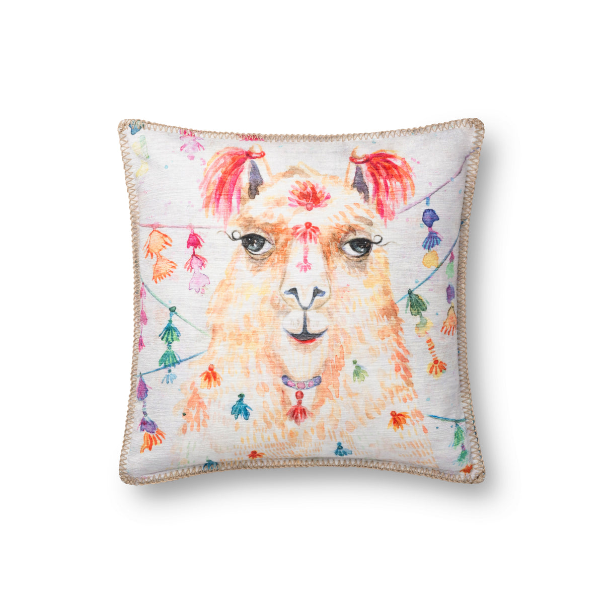 Loloi P0741 Multi 18" x 18" Pillow