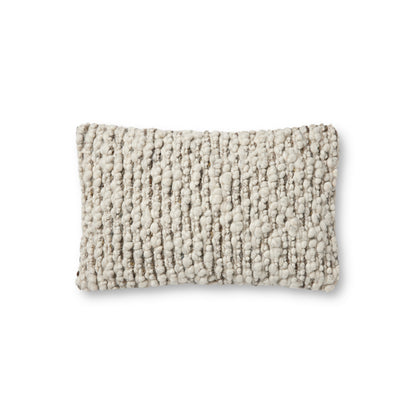 Amber Lewis x Loloi Vivienne Dove / Smoke 13'' x 21'' Pillow