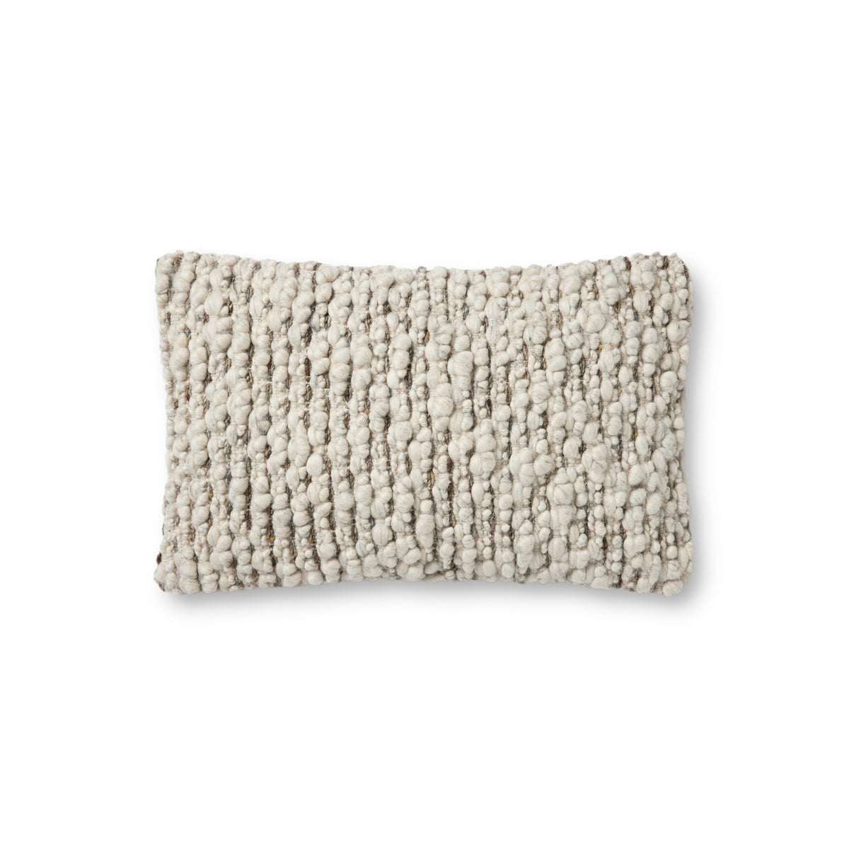 Amber Lewis x Loloi Vivienne Dove / Smoke 13'' x 21'' Pillow