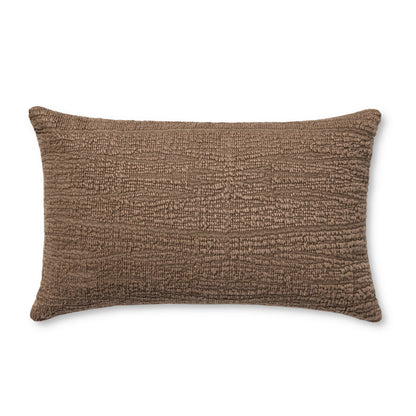 Amber Lewis x Loloi Sutro Brown 13'' x 21'' Pillow