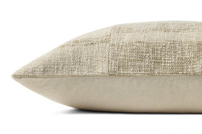 Brigette Romanek PBR0007 Beige / Natural 16'' x 26'' Cover Only Pillow