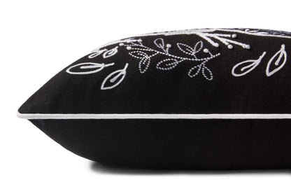 Black 13" x 21" Pillow