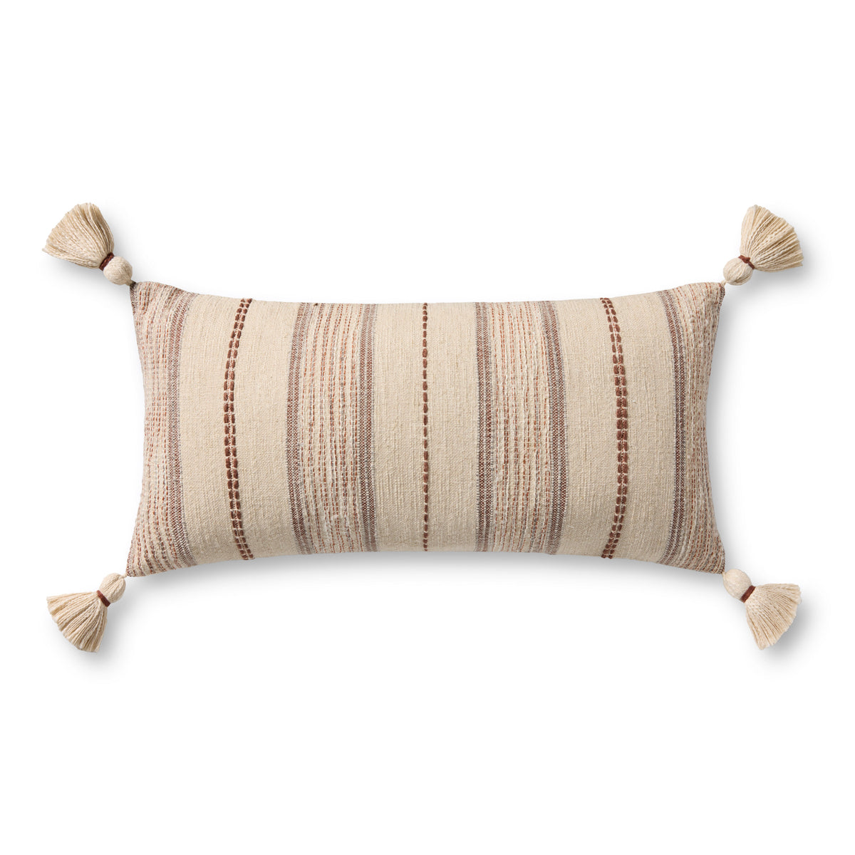 Brigette Romanek x Loloi Ivory Pillow