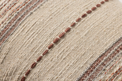 Brigette Romanek x Loloi Ivory Pillow