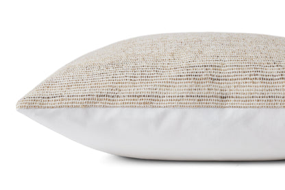 Brigette Romanek x Loloi Natural / Green Pillow