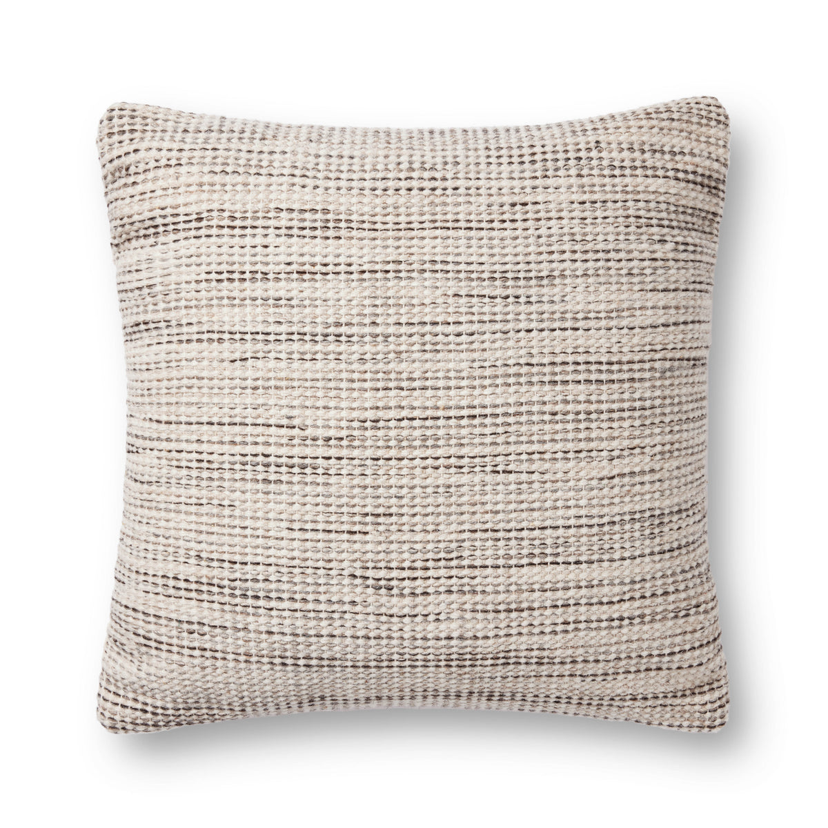 Amber Lewis X Loloi Morro Natural / Grey 22'' X 22'' Pillow