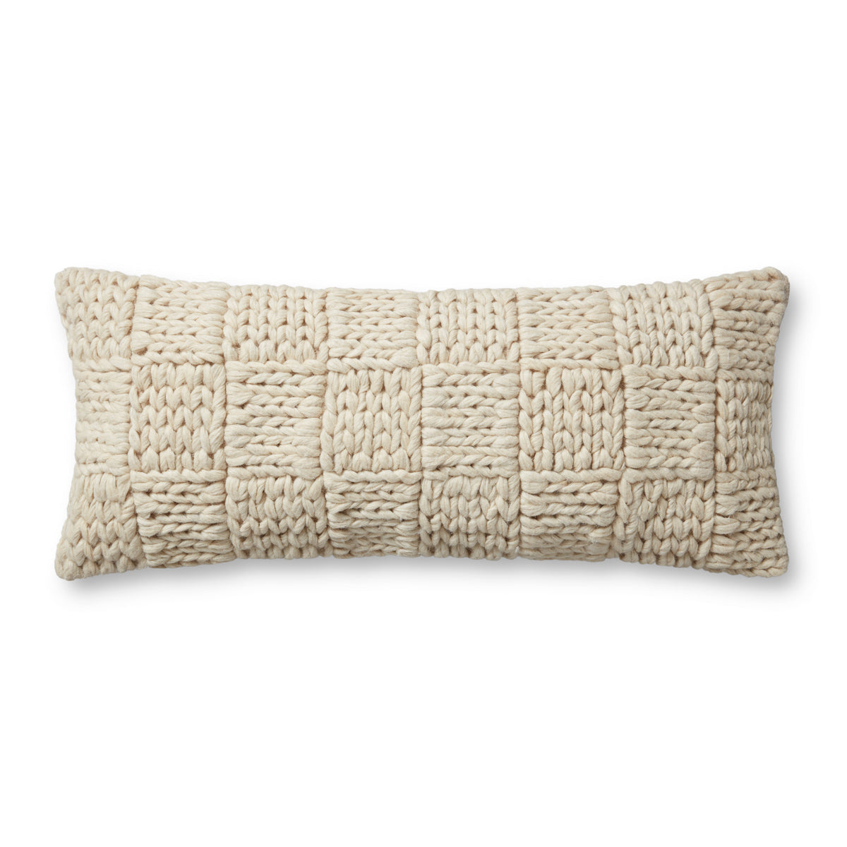 Magnolia Home by Joanna Gaines x Loloi Avery PMH0061 Natural Pillow