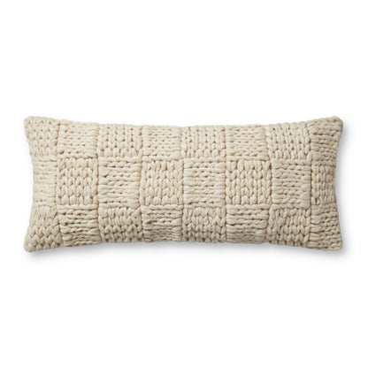 Magnolia Home by Joanna Gaines x Loloi Avery PMH0061 Natural Pillow