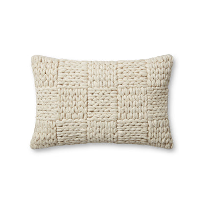 Magnolia Home by Joanna Gaines x Loloi Avery PMH0061 Natural Pillow