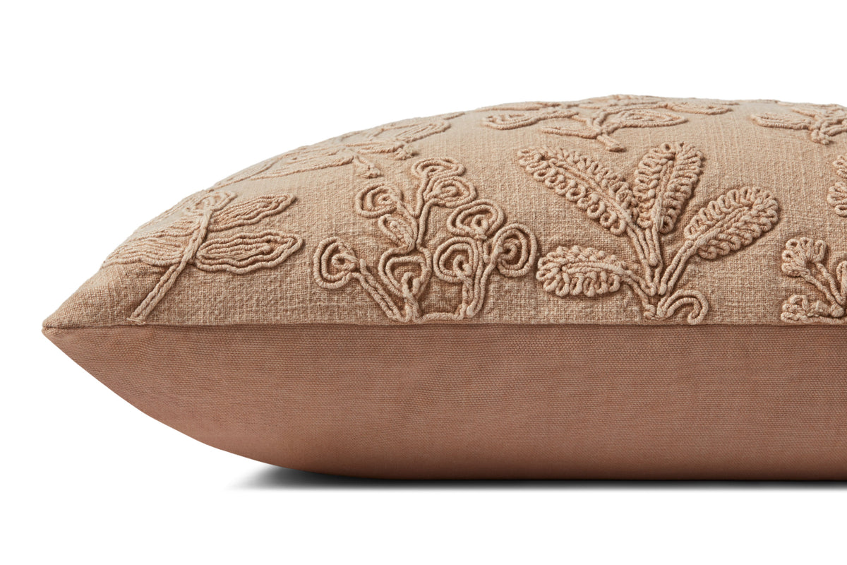 Magnolia Home by Joanna Gaines x Loloi  PMH0054 Natural 12'' x 27'' Pillow