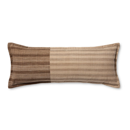 Amber Lewis x Loloi Vespera Brown / Multi Pillow