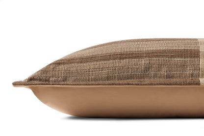 Amber Lewis x Loloi Vespera Brown / Multi Pillow