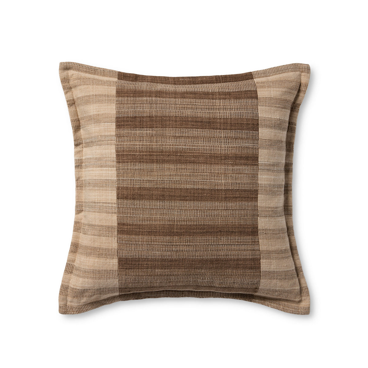 Amber Lewis x Loloi Vespera Brown / Multi Pillow