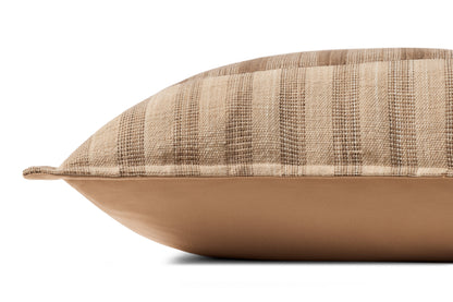 Amber Lewis x Loloi Vespera Brown / Multi Pillow