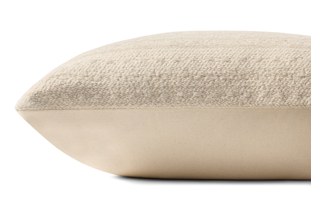 Brigette Romanek x Loloi Natural / Green Pillow