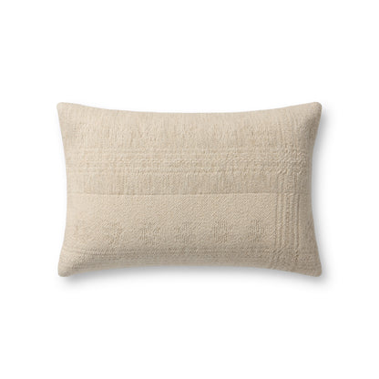 Brigette Romanek x Loloi Natural / Green Pillow