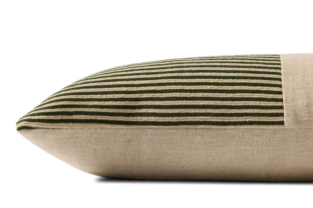 Loloi Green 12" x 46" Cover Only Pillow