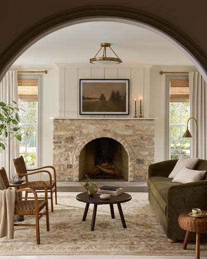 Magnolia Home by Joanna Gaines x Loloi  Round Area Rug