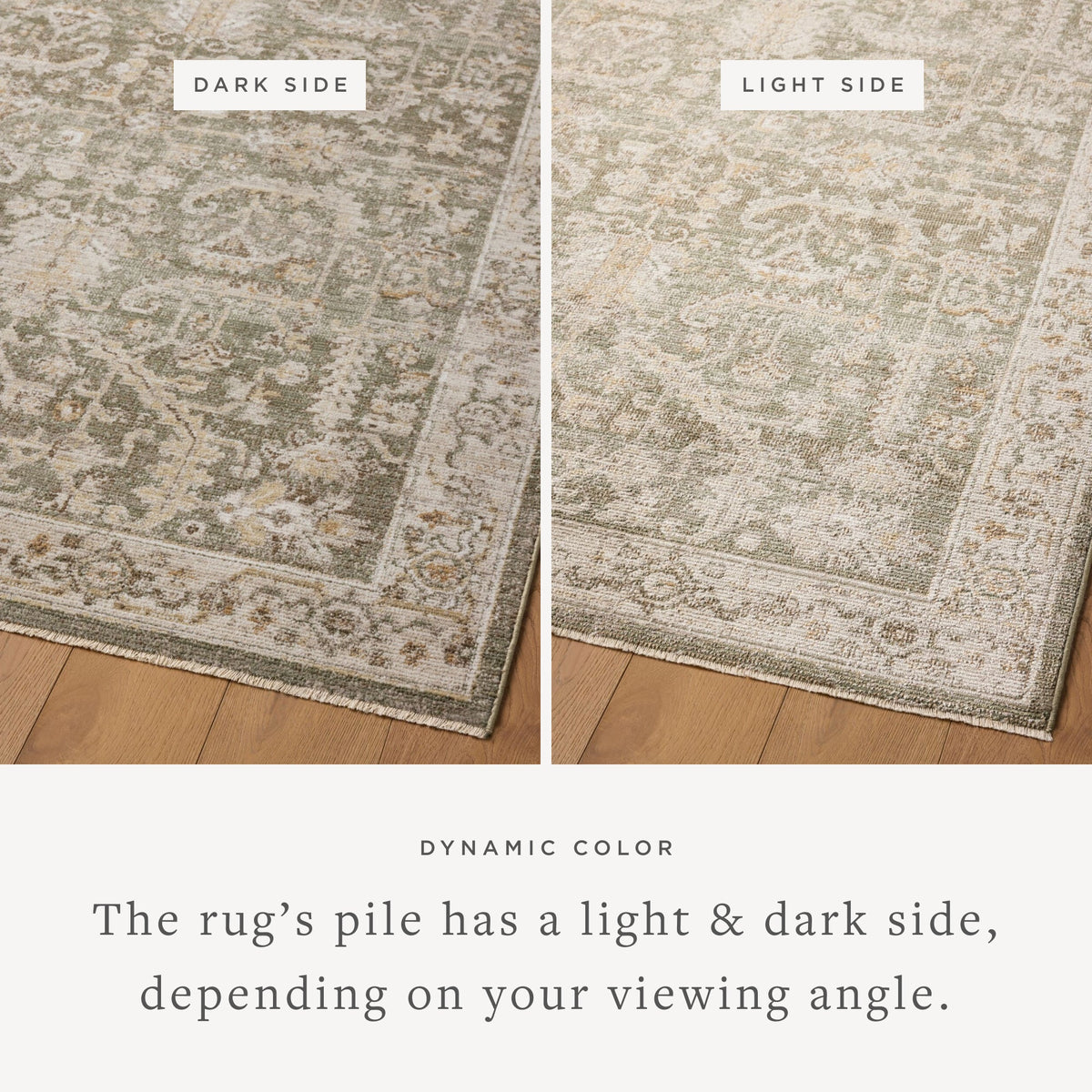 Magnolia Home by Joanna Gaines x Loloi  18" x 18" Sample Rug