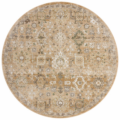 Magnolia Home by Joanna Gaines x Loloi  Round Area Rug