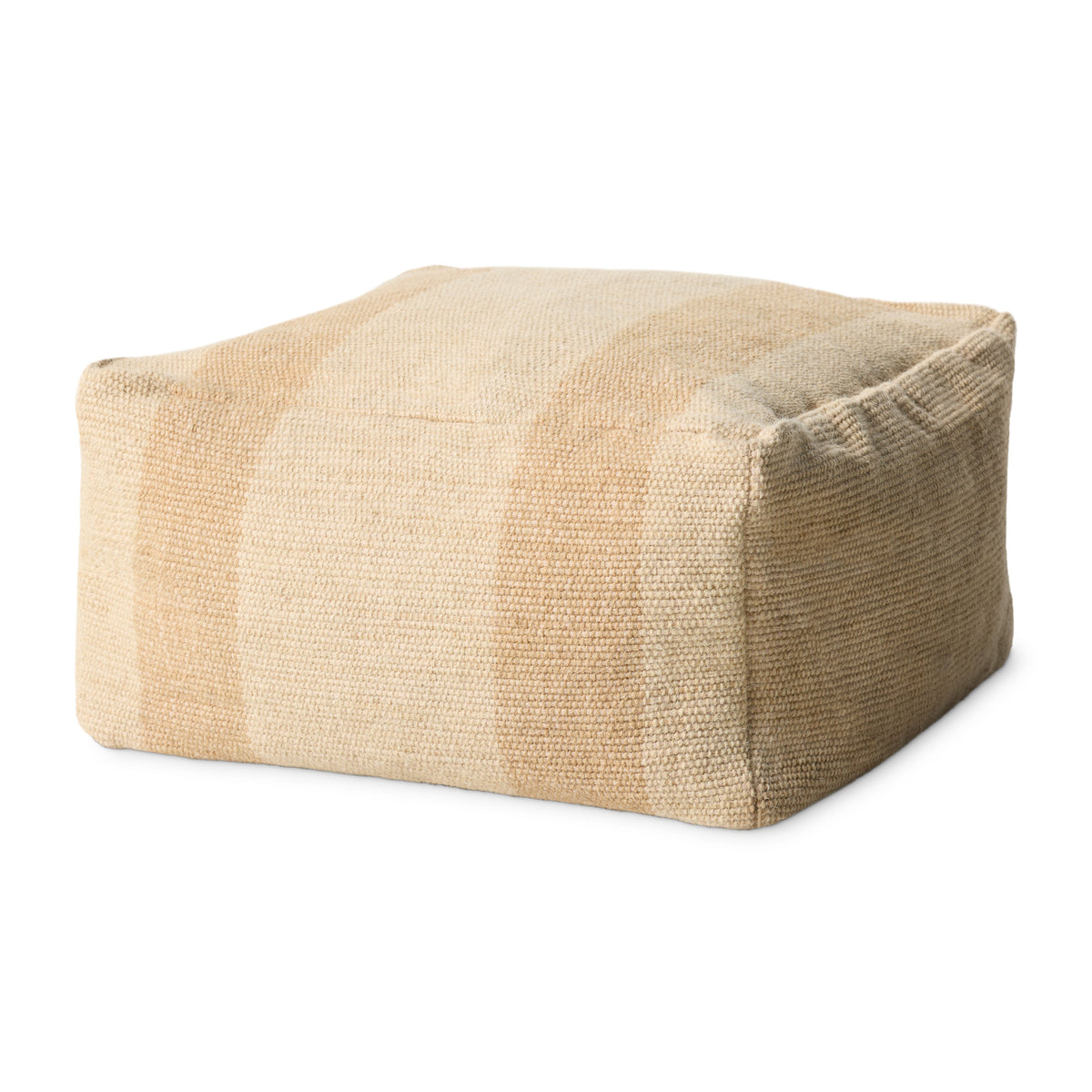 Leanne ford x loloi rosemoor 24" x 24" x 13" pouf