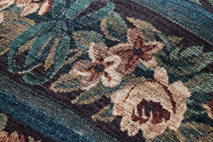 Loloi LPF0045 Blue / Multi Pouf