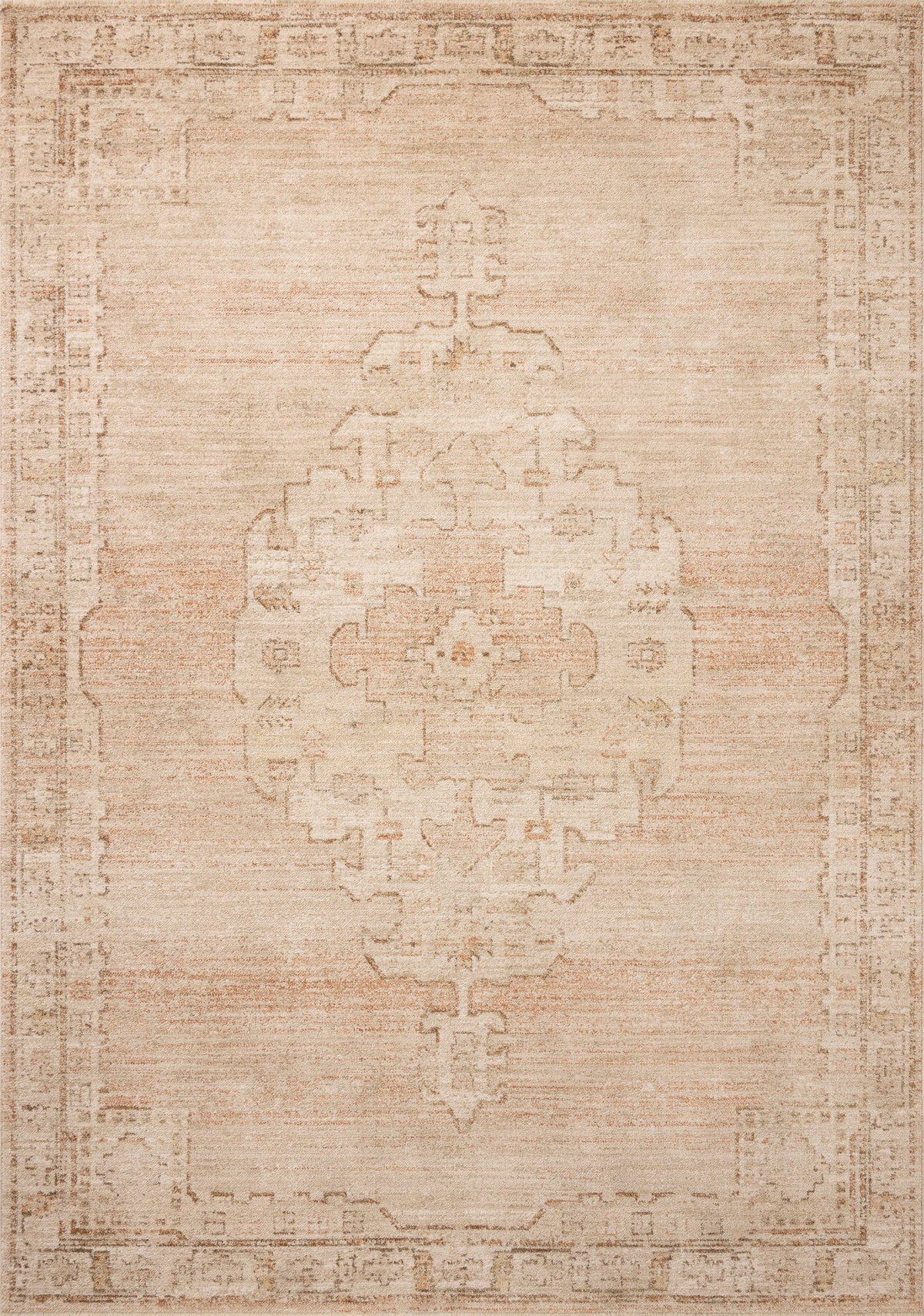 Chris Loves Julia x Loloi Palma 18" x 18" Sample Rug