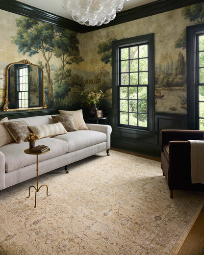 Chris Loves Julia x Loloi Palma 18" x 18" Sample Rug