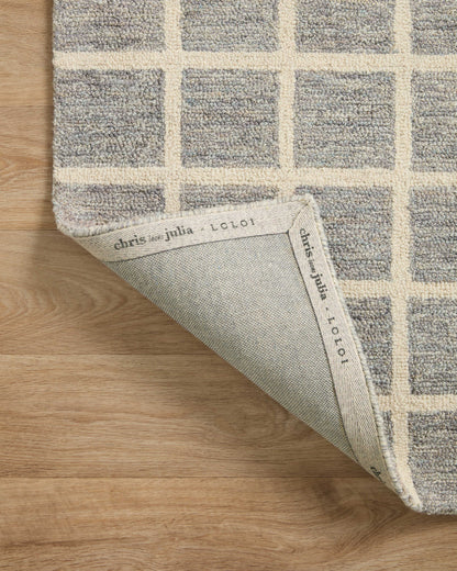 Chris Loves Julia x Loloi Polly 18" x 18" Sample Rug