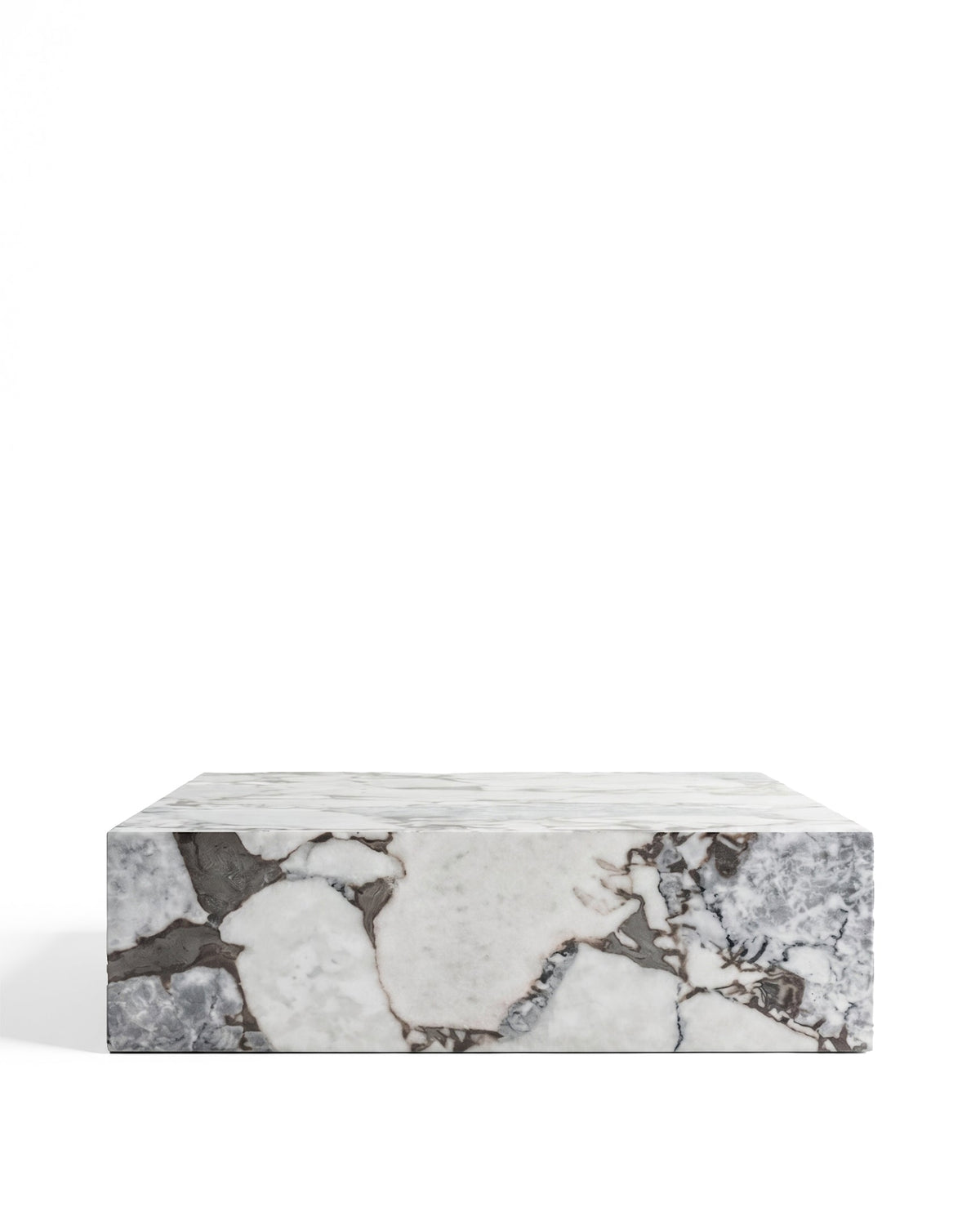 Plinth Square Coffee Table – Modern Minimalist Centerpiece for Stylish Living Spaces