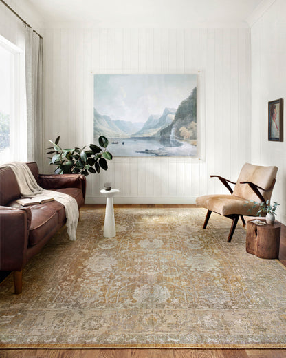 Chris Loves Julia x Loloi Rosemarie Round Area Rug