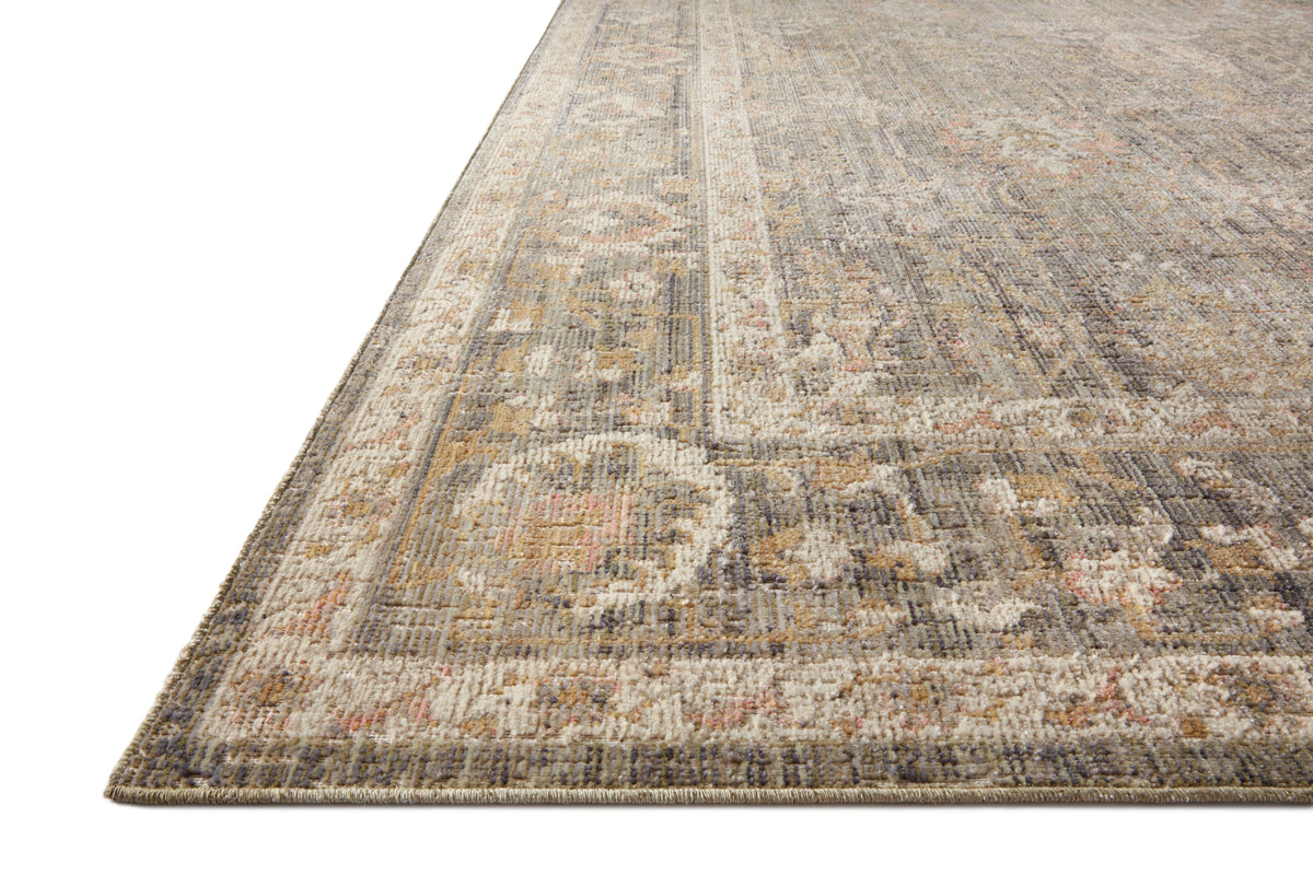 Chris Loves Julia x Loloi Rosemarie 3'-2" x 3'-2" Round Accent Rug