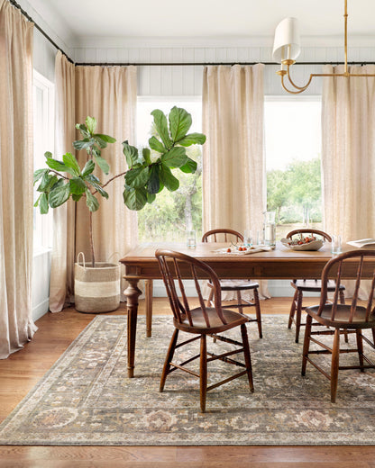 Chris Loves Julia x Loloi Rosemarie Round Area Rug