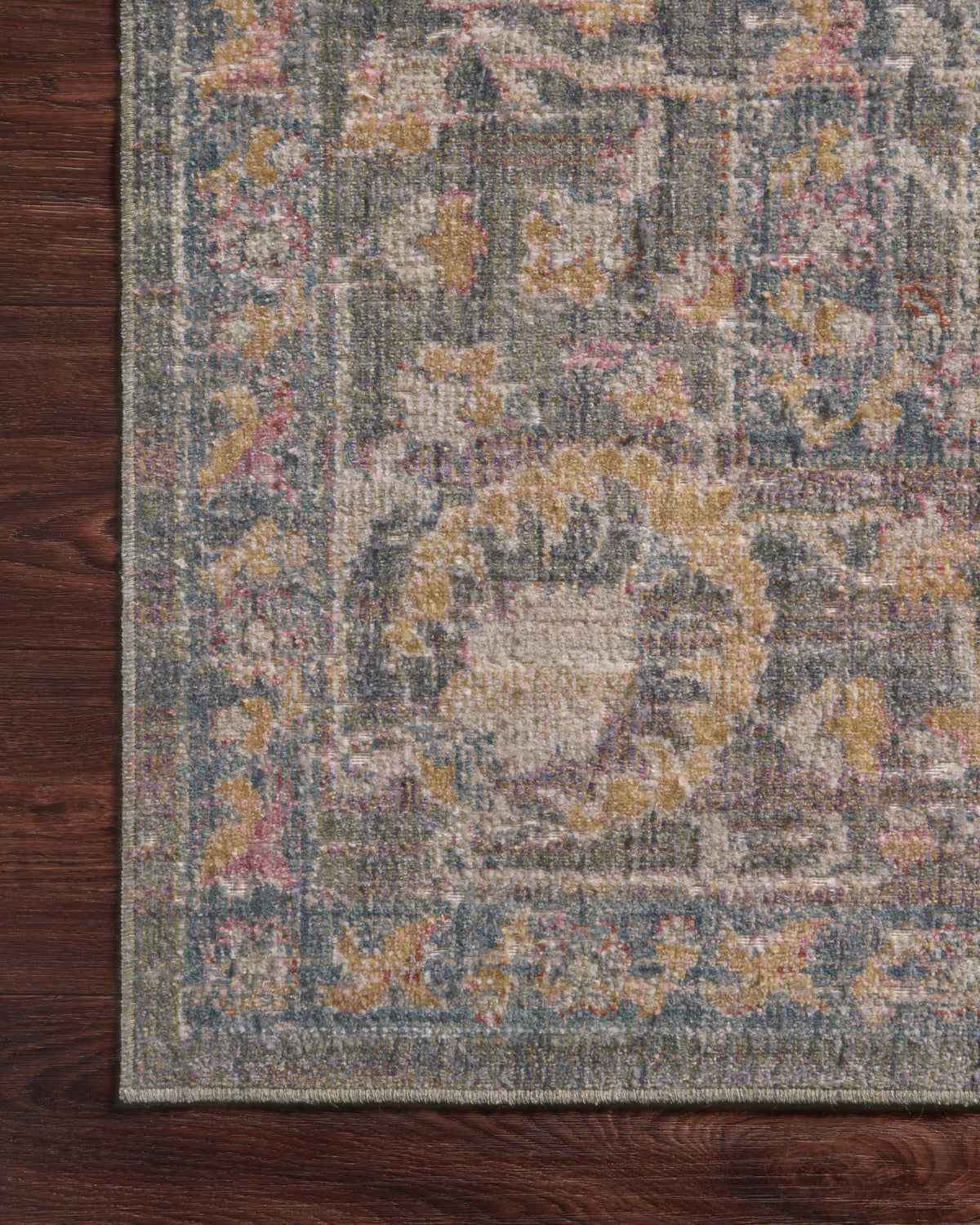 Chris Loves Julia x Loloi Rosemarie Round Area Rug