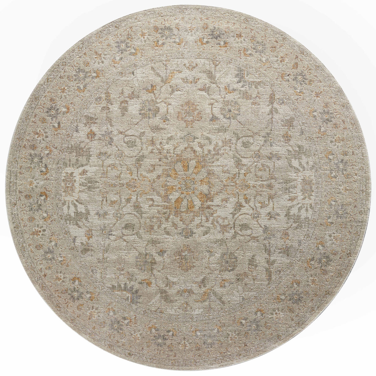 Chris Loves Julia x Loloi Rosemarie Round Area Rug