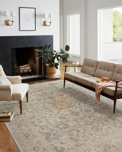 Chris Loves Julia x Loloi Rosemarie Round Area Rug